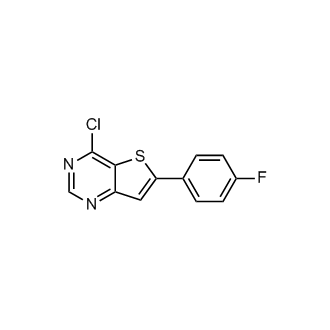 4-Chloro-6-(4-fluorophenyl)thieno[3,2-d]pyrimidine|CS-0221672