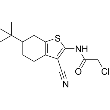 N-(6-Tert-butyl-3-cyano-4,5,6,7-tetrahydro-1-benzothiophen-2-yl)-2-chloroacetamide|CS-0221758
