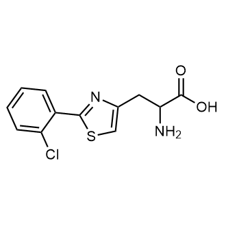 2-Amino-3-[2-(2-chlorophenyl)-1,3-thiazol-4-yl]propanoic acid|CS-0221918