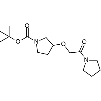 Tert-butyl 3-[2-oxo-2-(pyrrolidin-1-yl)ethoxy]pyrrolidine-1-carboxylate|CS-0221933