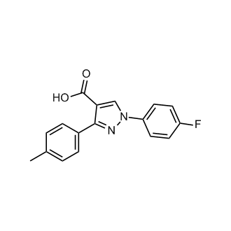 1-(4-Fluorophenyl)-3-(4-methylphenyl)-1h-pyrazole-4-carboxylic acid|CS-0221999