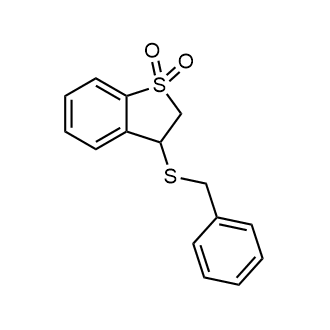 2,3-dihydro-3-[(phenylmethyl)thio]-Benzo[b]thiophene, 1,1-dioxide|CS-0222028