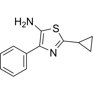 2-Cyclopropyl-4-phenyl-1,3-thiazol-5-amine|CS-0222059