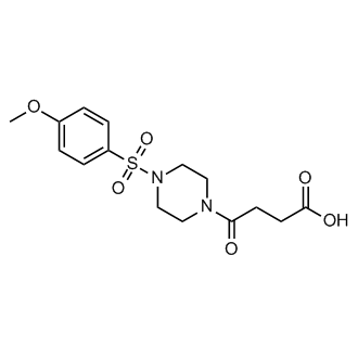 4-[4-(4-methoxybenzenesulfonyl)piperazin-1-yl]-4-oxobutanoic acid|CS-0222223