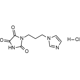 1-[3-(1h-imidazol-1-yl)propyl]imidazolidine-2,4,5-trione hydrochloride|CS-0222600