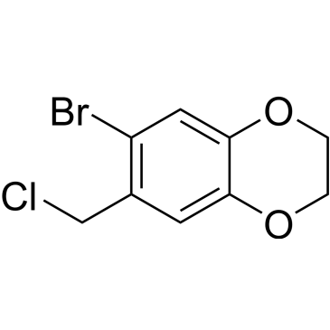6-Bromo-7-(chloromethyl)-2,3-dihydro-1,4-benzodioxine|CS-0222680