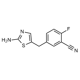 5-[(2-amino-1,3-thiazol-5-yl)methyl]-2-fluorobenzonitrile|CS-0222700