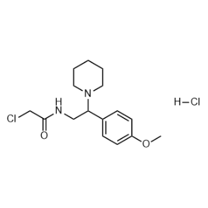 2-Chloro-n-[2-(4-methoxyphenyl)-2-(piperidin-1-yl)ethyl]acetamide hydrochloride|CS-0222729