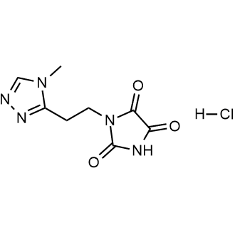 1-[2-(4-methyl-4h-1,2,4-triazol-3-yl)ethyl]imidazolidine-2,4,5-trione hydrochloride|CS-0222775