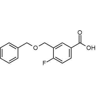 3-[(benzyloxy)methyl]-4-fluorobenzoic acid|CS-0222824