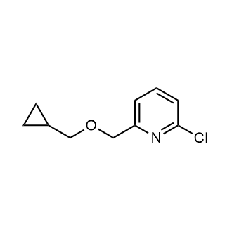 2-Chloro-6-[(cyclopropylmethoxy)methyl]pyridine|CS-0222970