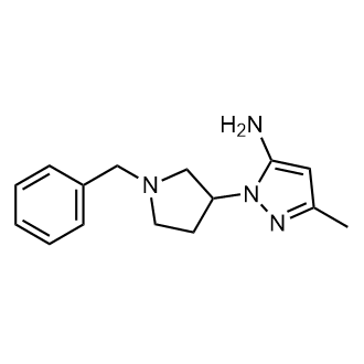 1-(1-Benzylpyrrolidin-3-yl)-3-methyl-1h-pyrazol-5-amine|CS-0223007