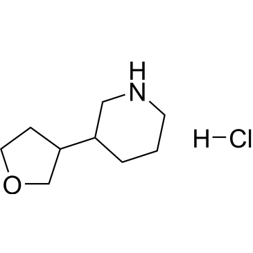 3-(Oxolan-3-yl)piperidine hydrochloride|CS-0223299