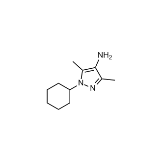 1-Cyclohexyl-3,5-dimethyl-1h-pyrazol-4-amine|CS-0223328