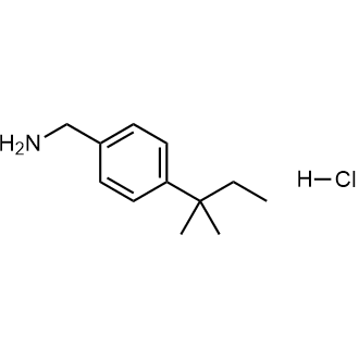 [4-(2-methylbutan-2-yl)phenyl]methanamine hydrochloride|CS-0223354