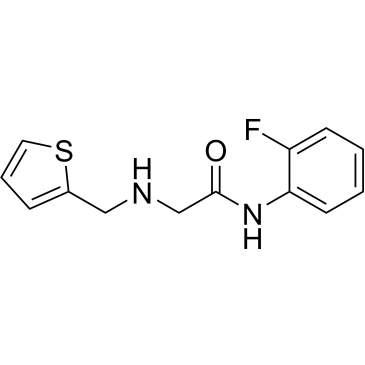 N-(2-Fluorophenyl)-2-[(thiophen-2-ylmethyl)amino]acetamide|CS-0223469