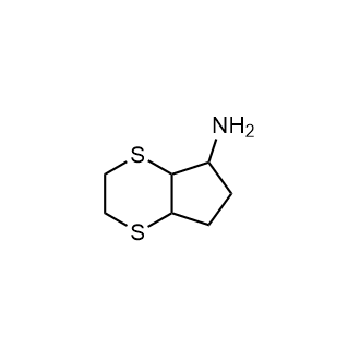 Hexahydro-2h-cyclopenta[b][1,4]dithiin-5-amine|CS-0223497