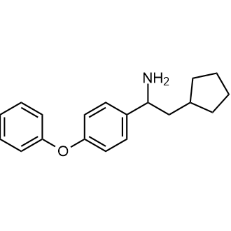 2-Cyclopentyl-1-(4-phenoxyphenyl)ethan-1-amine|CS-0223641