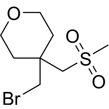 4-(Bromomethyl)-4-(methanesulfonylmethyl)oxane|CS-0223748