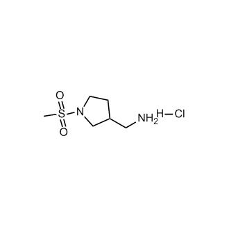 (1-Methanesulfonylpyrrolidin-3-yl)methanamine hydrochloride|CS-0223911