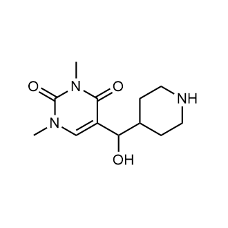 5-[hydroxy(piperidin-4-yl)methyl]-1,3-dimethyl-1,2,3,4-tetrahydropyrimidine-2,4-dione|CS-0223969