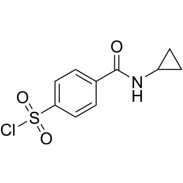 4-(Cyclopropylcarbamoyl)benzene-1-sulfonyl chloride|CS-0224094