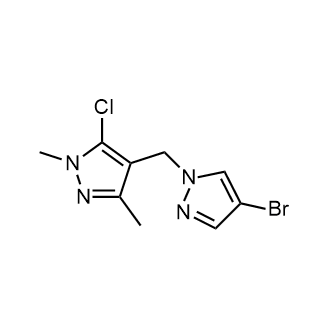 4-[(4-bromo-1h-pyrazol-1-yl)methyl]-5-chloro-1,3-dimethyl-1h-pyrazole|CS-0224469