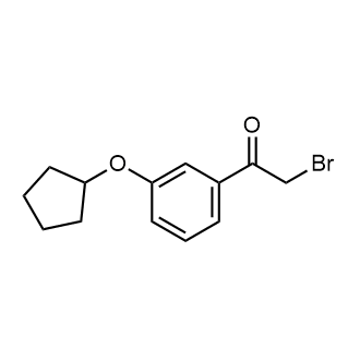2-Bromo-1-[3-(cyclopentyloxy)phenyl]ethan-1-one|CS-0224533
