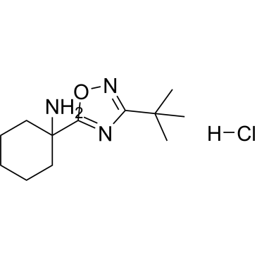 1-(3-tert-Butyl-1,2,4-oxadiazol-5-yl)cyclohexan-1-amine hydrochloride|CS-0224546
