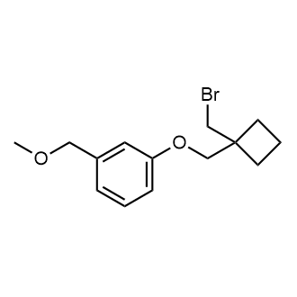 1-{[1-(bromomethyl)cyclobutyl]methoxy}-3-(methoxymethyl)benzene|CS-0224605
