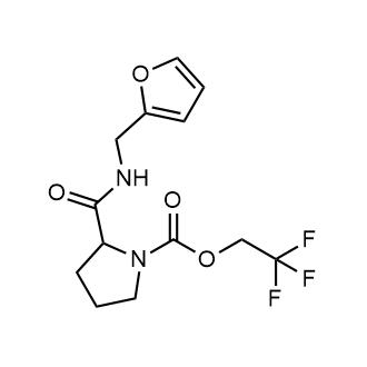 2,2,2-Trifluoroethyl 2-[(furan-2-ylmethyl)carbamoyl]pyrrolidine-1-carboxylate|CS-0224670
