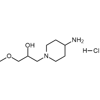 1-(4-Aminopiperidin-1-yl)-3-methoxypropan-2-ol hydrochloride|CS-0224740