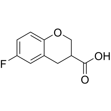 6-Fluoro-3,4-dihydro-2h-1-benzopyran-3-carboxylic acid|CS-0224781