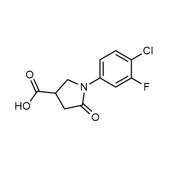 1-(4-Chloro-3-fluorophenyl)-5-oxopyrrolidine-3-carboxylic acid|CS-0225195
