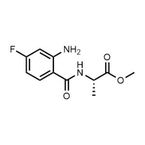 Methyl 2-[(2-amino-4-fluorophenyl)formamido]propanoate|CS-0225506