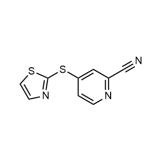 4-(1,3-Thiazol-2-ylsulfanyl)pyridine-2-carbonitrile|CS-0225539