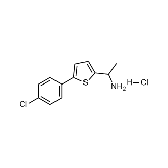 1-[5-(4-chlorophenyl)thiophen-2-yl]ethan-1-amine hydrochloride|CS-0225625