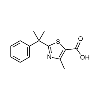 4-Methyl-2-(2-phenylpropan-2-yl)-1,3-thiazole-5-carboxylic acid|CS-0225719