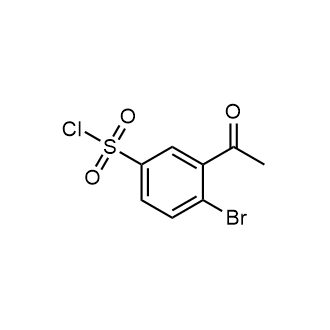 3-Acetyl-4-bromobenzene-1-sulfonyl chloride|CS-0225813