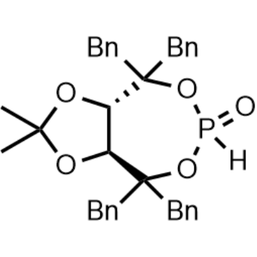 (3aS,8aS)-4,4,8,8-Tetrabenzyl-2,2-dimethyltetrahydro-[1,3]dioxolo[4,5-e][1,3,2]dioxaphosphepine 6-oxide|CS-0226578