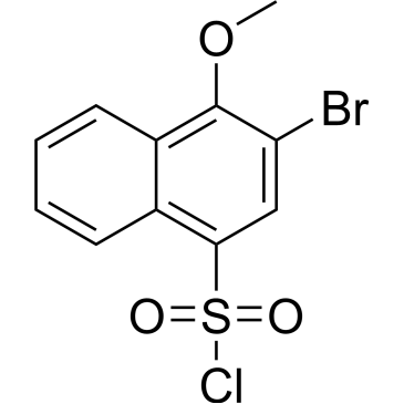 3-Bromo-4-methoxynaphthalene-1-sulfonyl chloride|CS-0226774