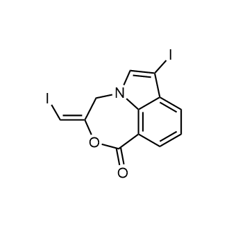 (E)-7-Iodo-3-(iodomethylene)-3,4-dihydro-1H-[1,4]oxazepino[6,5,4-hi]indol-1-one|CS-0226817