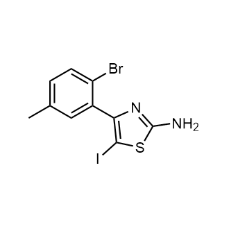4-(2-Bromo-5-methylphenyl)-5-iodothiazol-2-amine|CS-0226820