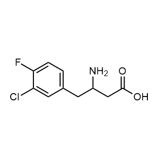 3-Amino-4-(3-chloro-4-fluorophenyl)butanoic acid|CS-0226822