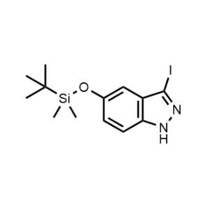 5-((tert-Butyldimethylsilyl)oxy)-3-iodo-1H-indazole|CS-0227044