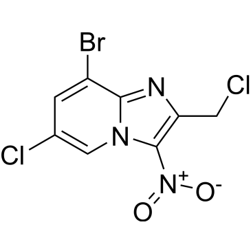8-Bromo-6-chloro-2-(chloromethyl)-3-nitroimidazo[1,2-a]pyridine|CS-0227139