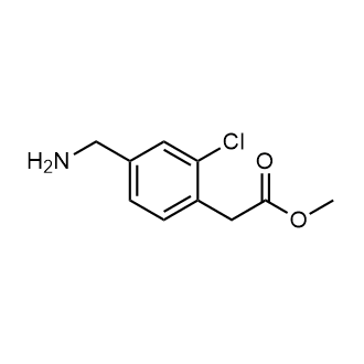 Methyl 2-(4-(aminomethyl)-2-chlorophenyl)acetate|CS-0227145