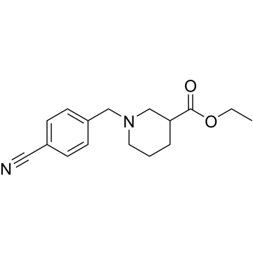 Ethyl 1-(4-cyanobenzyl)piperidine-3-carboxylate|CS-0227242
