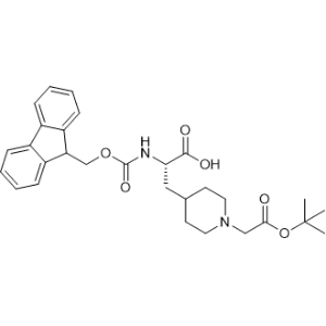 (S)-2-((((9H-Fluoren-9-yl)methoxy)carbonyl)amino)-3-(1-(2-(tert-butoxy)-2-oxoethyl)piperidin-4-yl)propanoic acid|CS-0227253