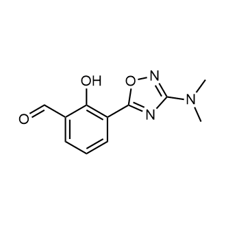 3-(3-(Dimethylamino)-1,2,4-oxadiazol-5-yl)-2-hydroxybenzaldehyde|CS-0227522